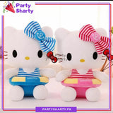 Pink Hello Kitty Character Stuffed Toy For Theme Birthday Decoration and Celebration