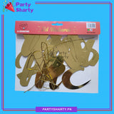 Eid Mubarak Bunting Card Banner For Eid Milan Party Decoration and Celebration