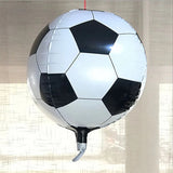 4D Foot Ball Foil Balloon For Foot Ball Theme Birthday Decoration and Celebration