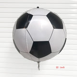 4D Foot Ball Foil Balloon For Foot Ball Theme Birthday Decoration and Celebration
