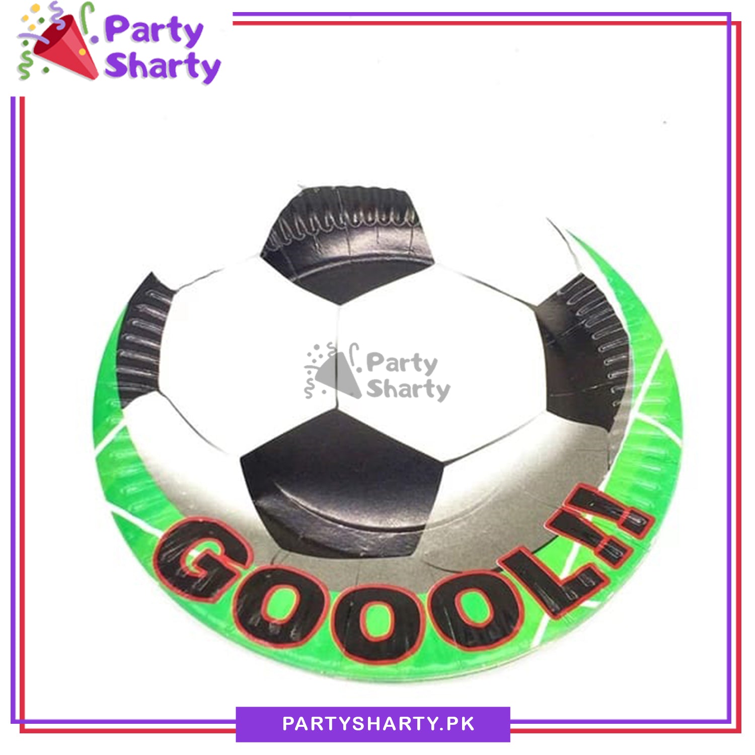 Football Theme Party Disposable Paper Plates for Football Theme Party and Decoration