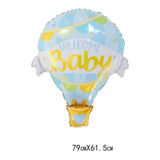 Welcome Baby Hot Air Foil Balloon for Baby Shower, Gender Reveal Event and Decoration