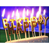 Happy Birthday Letter candle Creative children birthday Candle (Cake Topper)