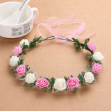 Artificial Flower Head Band / Tiaras For Birthday Girl, Bride, Bridesmaid For Event and Party Decoration