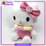 Pink Hello Kitty Character Stuffed Toy For Theme Birthday Decoration and Celebration