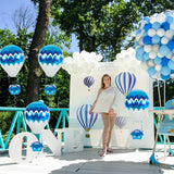 22 inch 4D Aluminum Foil Balloons Hot Air Balloon Foil Balloon For Kid Birthday Party and Event Decoration