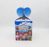 Cocomelon Theme Goody Boxes (Pack of 10 Favor Boxes) For Birthday Party and Decoration