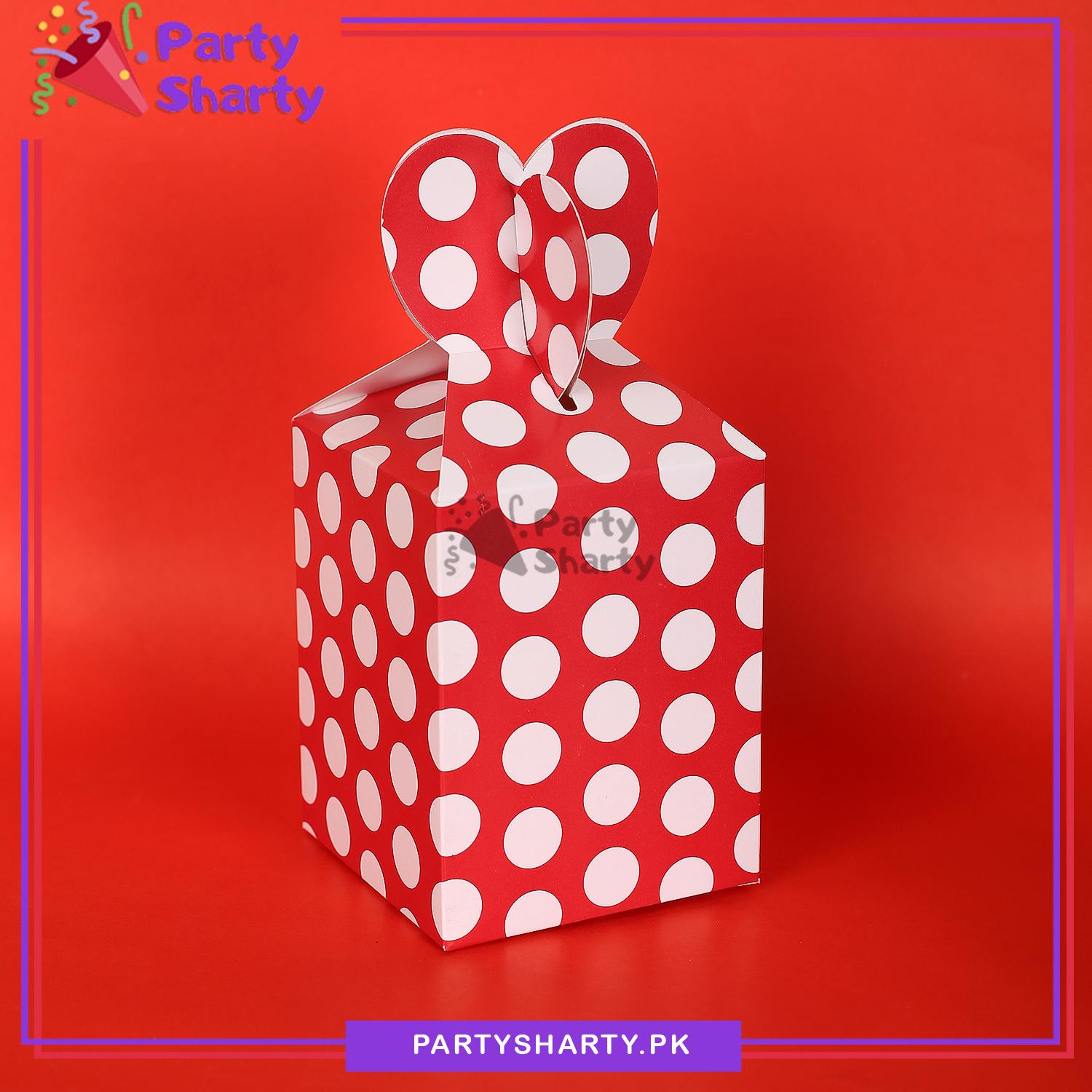 Polka Dots Goody Bags / Favor Bags for Birthday Party Event and Celebration