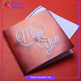 Miss You Greeting Card