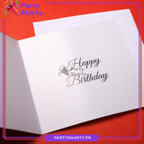 Happy Birthday To You Floral Design Greeting Card