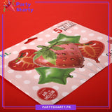 5pcs/set Strawberry Foil Balloons For Fruit Theme Party Decoration and Celebration