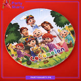 Cocomelon Birthday Party Paper Plates For Themed Cake Paper Dessert Party Supplies and Decorations