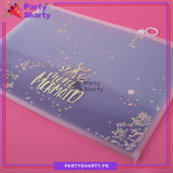 Little / Mini Mermaid Theme Folder / Storage Pouch for Birthday Gift and School Going Kids