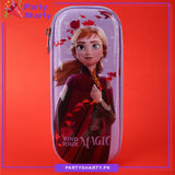 Frozen Anna Theme Zip Pouch / Pencil Box / Stationary Box