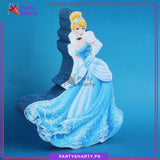 Cinderella Character Thermocol Standee For Cinderella / Princess Theme Based Birthday Celebration and Party Decoration