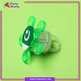 14th August Pakistan Flag Multi Color LED Ring For Independence Day Celebration