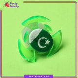 14th August Pakistan Flag Multi Color LED Ring For Independence Day Celebration