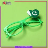 14th August Pakistan Flag Multi Color LED Badge Funky Eyewear For Kids to Celebrate Independence Day