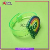 14th August Pakistan Flag Multi Color LED Hand Band For Independence Day Celebration