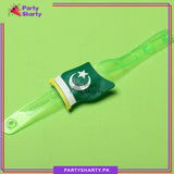14th August Pakistan Flag Multi Color LED Hand Band For Independence Day Celebration