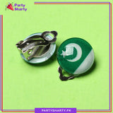 Beautiful Flag Printed Earrings For Independence Day Celebration