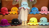 Jumbo Size Creative Reversible Flip Octopus Plush Doll Plush octopus Stuffed Toy Soft Home Accessories Cute Animal Children Gift Plush
