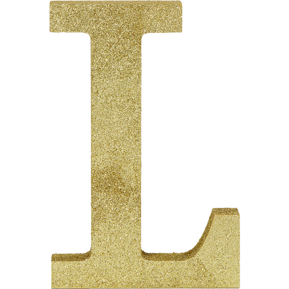 Gold Glitter Alphabet Sign Thermocol For Birthday and Event Decoration ...