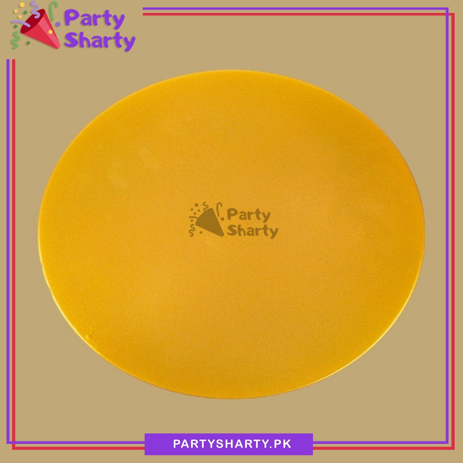 Large Size Golden Metal Round Cake Stand For Party Celebration and Decoration