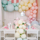 Multi Color Macron (Pastel Color) Latex Balloons for Birthday Parties / Wedding / Baby Showers Celebration & Decorations (25 pcs)