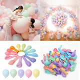 Multi Color Macron (Pastel Color) Latex Balloons for Birthday Parties / Wedding / Baby Showers Celebration & Decorations (25 pcs)