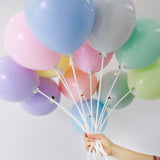 Multi Color Macron (Pastel Color) Latex Balloons for Birthday Parties / Wedding / Baby Showers Celebration & Decorations (25 pcs)