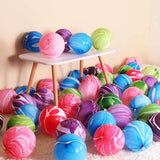 Marble / Agate Balloons Tie Dye Latex Balloons Multi Colors Marble Tie Dye Swirl Party Balloons For Party Decoration and Celebration