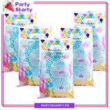 Little Mermaid Theme Goody Bags Pack of 10 For Theme Party Decoration and Celebration