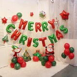 MERRY CHRISTMAS Foil Balloon Banner for Christmas Party Decoration