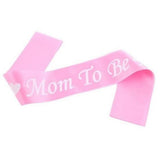 Mom to be Sash For Baby Shower and Gender Reveal Celebration