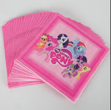 My Little Pony Theme Paper Napkins For My Little Pony Birthday Theme Party and Decoration