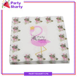 Flamingo Theme Paper Napkins For Flamingo Theme Party Celebration and Decoration