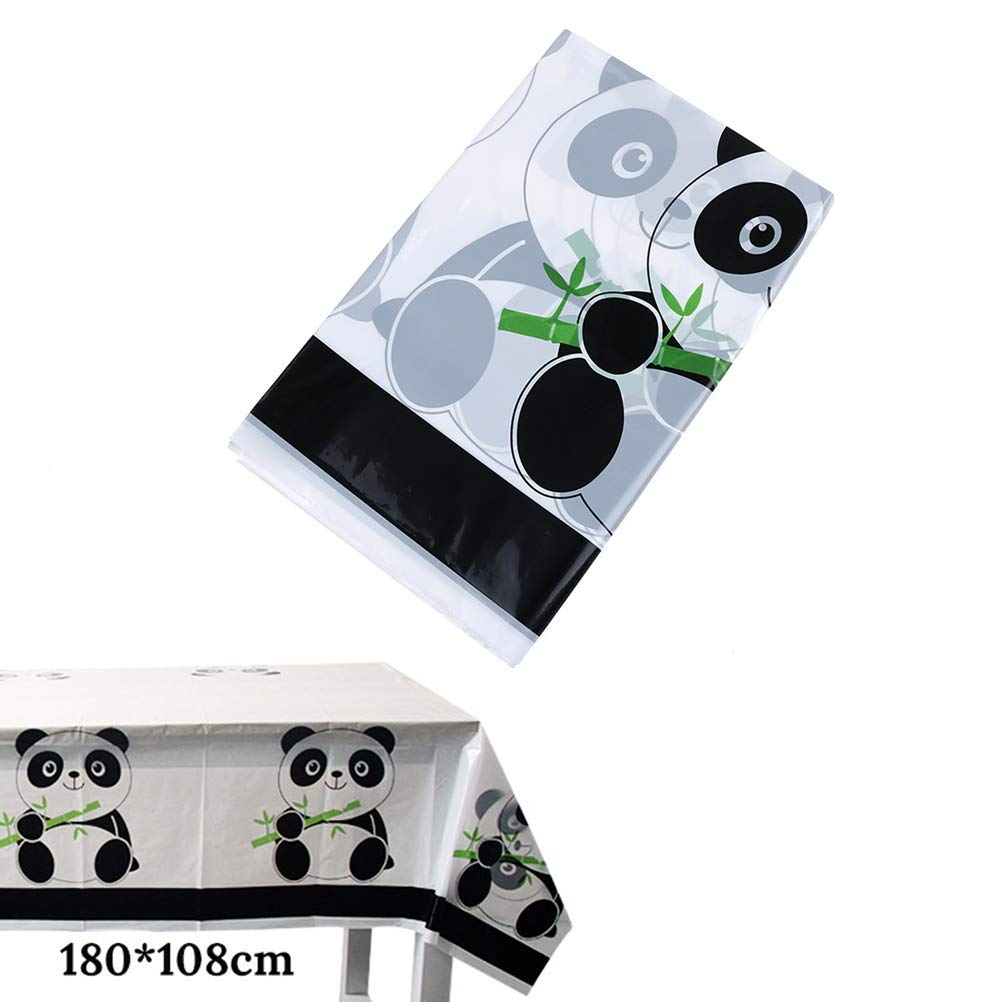 Panda Theme Table Cover for Birthday Party and Decoration