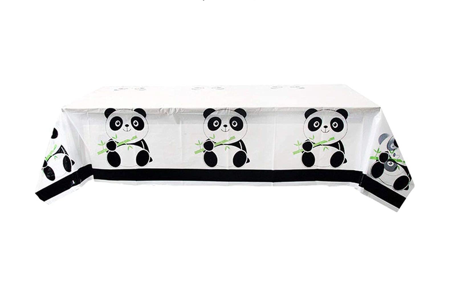 Panda Theme Table Cover for Birthday Party and Decoration