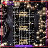 Happy Birthday Printed Fringes / Foil Curtains Best for Back Drop Wall Decoration for Birthday and Parties Celebration