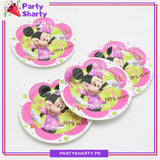 Minnie Mouse Theme Party Disposable Paper Plates for Minnie Mouse Theme Party and Decoration