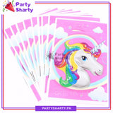 Unicorn Theme Goody Bag Pack Of 10 For Unicorn Theme Favor Bags
