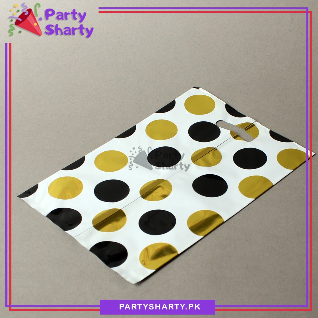Polka Dots Stylish Goody Bags / Favor Bags for Birthday Party Event and Celebration