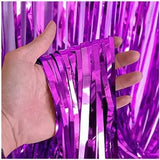 Fringes / Foil Curtains Best for Back Drop Wall Decoration for Birthday and Parties Celebration