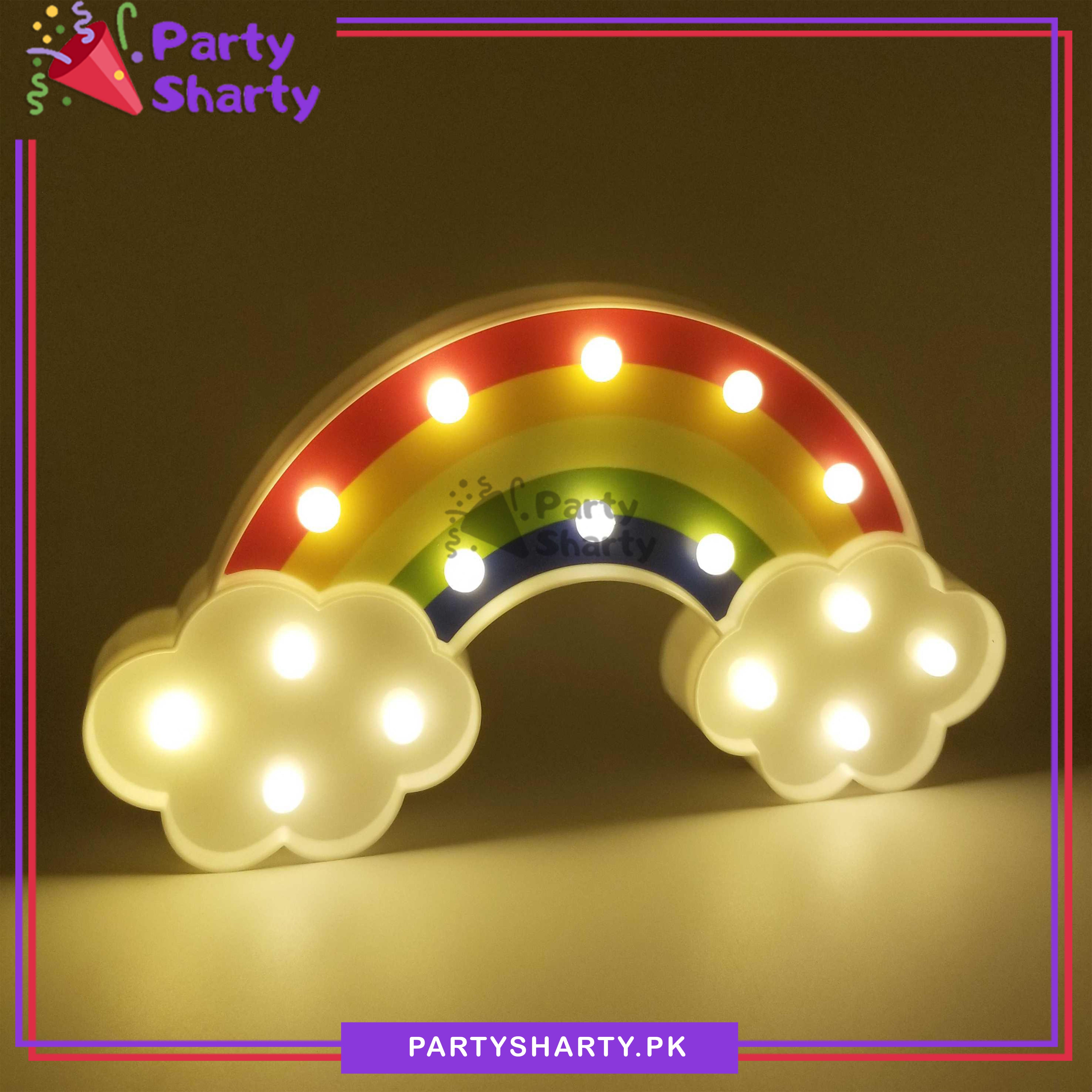Cloud Rainbow LED For Baby Kids Bedroom Decoration