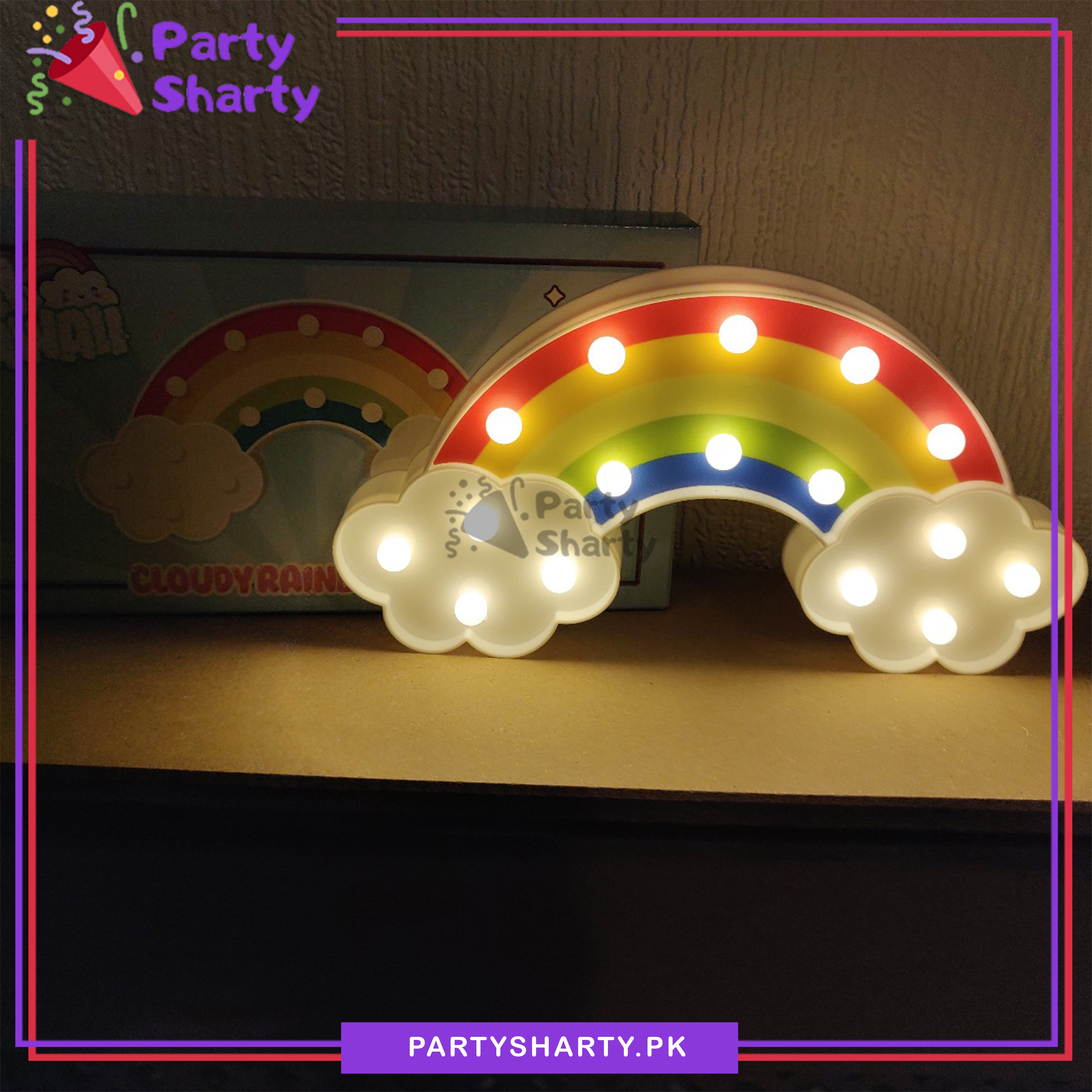 Cloud Rainbow LED For Baby Kids Bedroom Decoration