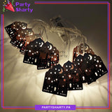 Ramadan Kareem Printed Led Metal String Lights For Ramadan Iftar Party Celebration