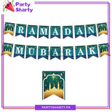 Ramadan Mubarak Card Banner For Ramadan Iftar Party Decoration and Celebration