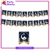 Ramadan Mubarak Card Banner For Ramadan Iftar Party Decoration and Celebration