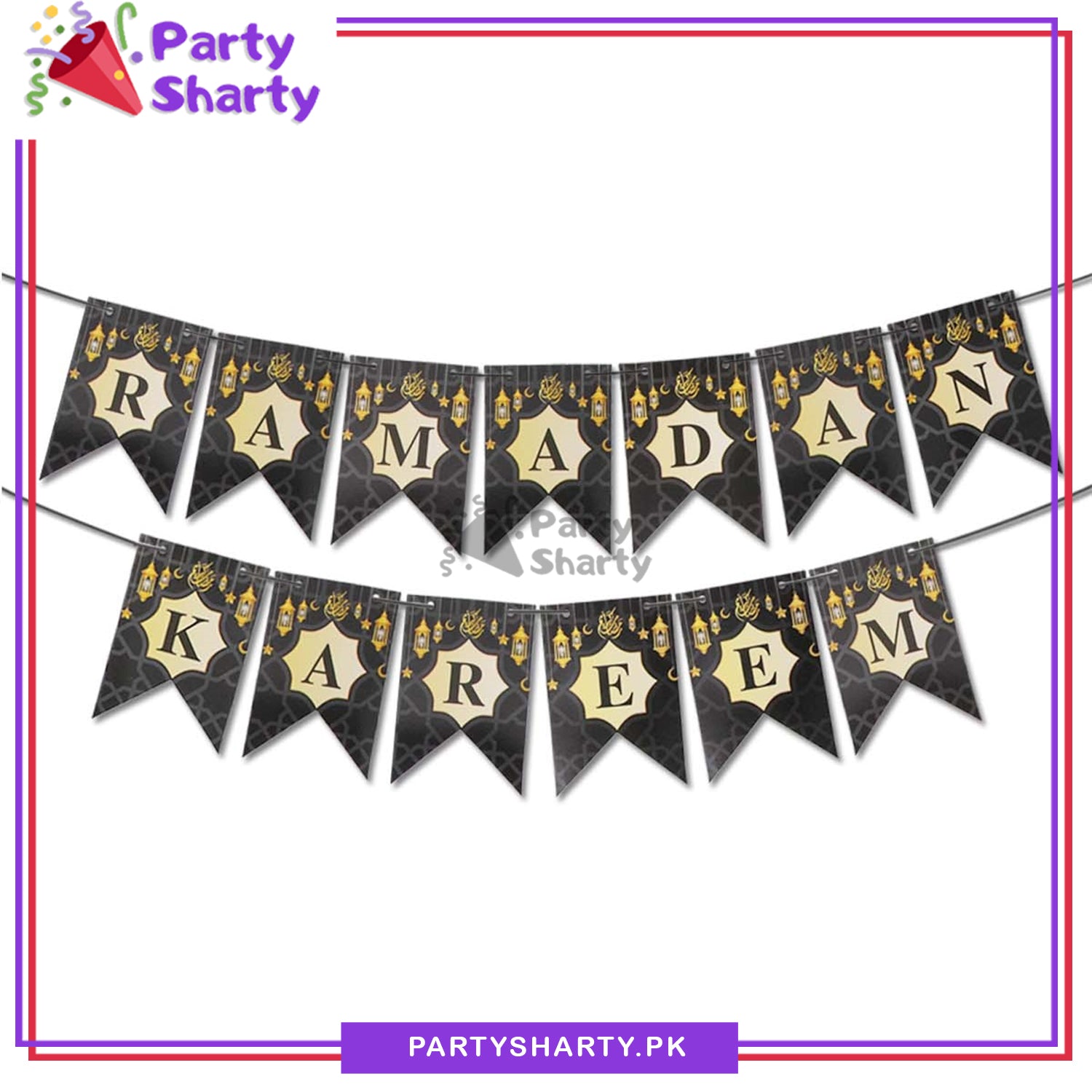 Ramadan Kareem Card Banner For Ramadan Decoration and Celebration